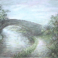 Bridge over the river in chester