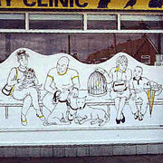 Mural on Vetanary Window